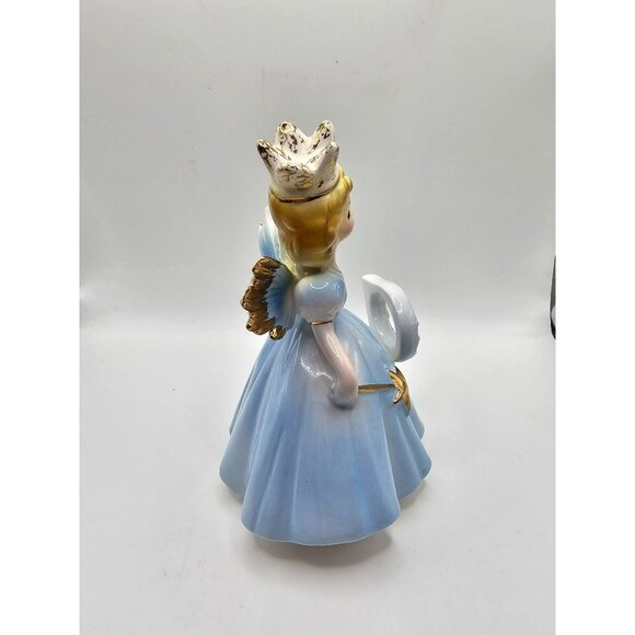 Josef Originals Birthday Girl Angel Figurine - 7th Year - Vintage Ceramic - Picture 5 of 7